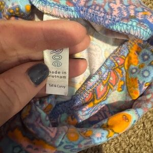 LuLaRoe Multicolor Patterned Leggings